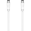Hama Antennen-Kabelis Koax-Stecker - Koax-Kupplung 5.0 m 90 dB
