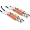 Kabelis Hosa 6,3 mm x2 lizdas – 6,3 mm x 2 3 m juoda (CPP-203)