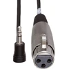 Hosa - kabelis do kamer xlrf - trs r 3,5mm 0,3m