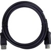 Kabelis HP DisplayPort - DisplayPort 2m juodas (487342-001)