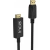 Nezatříděno Kabelis Inca DisplayPort – HDMI 1.8m juoda (IDPH-18T)