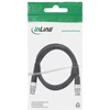 Kabelis InLine BNC - BNC 2 m juodas