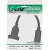 Kabelis InLine DisplayPort - DisplayPort 0,2 m juoda (17100I)