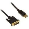 InLine DisplayPort į DVI konverterio kabelis, juodas - 5m