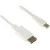 Kabelis InLine Rodyti Port Mini - DisplayPort 1m balta (17131)