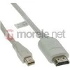 „InLine Mini DisplayPort“ į HDMI konverterio laidą, įskaitant. Garsas, baltas - 2m