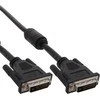 Kabelis InLine DVI-D - DVI-D 3m juoda (17783)