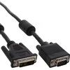 Kabelis InLine DVI-A - D-Sub (VGA) 5m juoda (17782B)