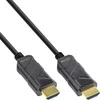 Kabelis InLine ® HDMI OVP kabelis, Ultra didelio greičio HDMI kabelis, 8K4K, juodas, 80m