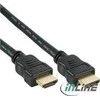 Inline Didelės spartos HDMI kabelis su Ethernet jungtimi, juodas - 5 m