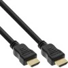 Kabelis InLine ® HiD didelio greičio HDMI kabelis su Ethernet, 4K2K, M / M, juodi, auksiniai kontaktai, 20m