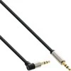 Kabelis InLine lizdas 3,5 mm – 3,5 mm lizdas 10 m sidabro (99220)