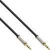 „Kabelis InLine“ lizdas 3,5 mm – 3,5 mm lizdas, 2 m sidabro (99212)