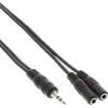 Kabelis InLine Jack 3.5mm - Jack 3.5mm x2 2m juoda (99300B)