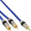 Kabelis InLine Jack 3,5 mm - RCA (Cinch) x2 7m mėlyna (89934P)