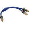 Kabelis InLine Jack 3,5 mm - RCA (Cinch) x2 0,2 m mėlyna (89941P)