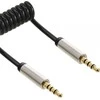 „Kabelis InLine“ lizdas 3,5 mm – lizdas 3,5 mm, 0,5 m sidabro (99274)