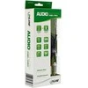 Kabelis InLine lizdas 3,5 mm - RCA (Cinch) x2 10m sidabro (99240)