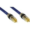 Kabelis InLine RCA (Cinch) RCA (Cinch) 10m mėlyna (89410P)