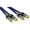 Kabelis InLine RCA (Cinch) x2 - RCA (Cinch) x2 10m mėlyna (89710P)