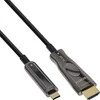 Kabelis InLine ® USB monitoriaus AOC kabelis, USB Type-C vyrų iki HDMI mažas (DP Alt Mode), 50m