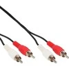 Kabelis Intos RCA (Cinch) x2 - RCA (Cinch) x2 15m juoda (89931A)