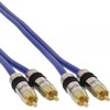 Inline Intos RCA (Cinch) x2 - RCA (Cinch) kabelis, x2 20 m mėlynos spalvos (89720P)