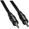 Audio Kabelis Jack (3,5mm) M - Jack (3,5mm) M, 1.2m, juoda, Logo, EOL