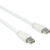 JJ Computer DisplayPort Mini - DisplayPort Mini kabelis 1,8 m, baltas (A 2380)