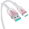 Joyroom S-A42 3A USB-A į USB-C laidas 1.2m baltos spalvos