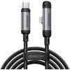 Joyroom S-A56 EnjoyX Series 90° USB-C – Lightning kabelis 30W 1.2m – juodos spalvos
