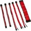 Kolink Core Adept Braided Cable Extension Kit - Raudona