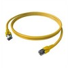 „EasyLan FlexBoot“ Cat.6A jungiamasis kabelis, S/FTP, geltonas, 0,5 m