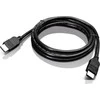 Kabelis Lenovo HDMI - HDMI 2m juoda (00XL114)