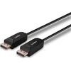 DisplayPort Kabelis - LINDY Šviesolaidinis Hibridinis DisplayPort 2.0 UHBR10 Kabelis, 40Gbps, 7680x4320@60Hz, 20 m, Juodas