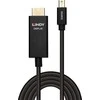 Adapteris - LINDY Mini DisplayPort į HDMI Kabelis, 4096x2160@60Hz, 2 m, Juodas