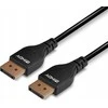 DisplayPort Kabelis - LINDY Slim DisplayPort 1.4 Kabelis, 3 m, Juodas