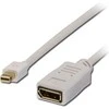 Kabelis Lindy Rodyti Port Mini - DisplayPort 1.5m balta