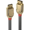 DisplayPort Kabelis - LINDY Gold Line DisplayPort 1.2 Kabelis, M/M, 4096x2160 60Hz, 5 m, Pilkas