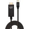 Adapteris - LINDY Mini DisplayPort į HDMI Kabelis, 4096x2160@60Hz, 3 m, Juodas