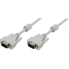 „LogiLink D-Sub“ (VGA) – D-Sub (VGA) kabelis, 10 m pilkas (CV0028)