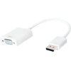Prisijungti | Logilink CV0059B, Ekrano prievadas 1.2 į VGA Active Adapteris su 15cm laidu : | Baltas | DisplayPort | VGA