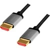 LOGILINK CHA0106 HDMI cable A/M to A/M 8K/60Hz alu juodas/pilkas 3m