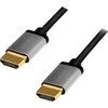 LOGILINK CHA0103 HDMI laidas A/M į A/M 4K/60 Hz alu juodas/pilkas 5m
