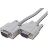 Video Kabelis VGA (D-Sub) (M) - VGA (D-Sub) (M), 2m, pilka, Logo blister