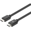 Manhattan 4K60 HDMI 2.0 kabelis 2 m 18 Gbit/s juodas