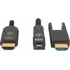 Kabelis Manhattan MANHATTAN HDMI LWL Stecker-Stecker/MicroHDMI St 4K@60Hz 20m