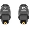 Kabelis Manhattan Toslink - Toslink 3m juodas (356084)