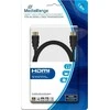 Kabelis MediaRange HDMI - HDMI 1.8m juoda (MRCS156)