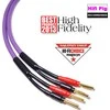 Kabelis Melodika Bananai x2 - Banana x2 4m violetinė